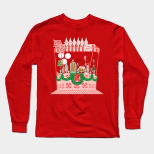 Mod Christmas Sweets and Treats Stand Long Sleeve T-Shirt